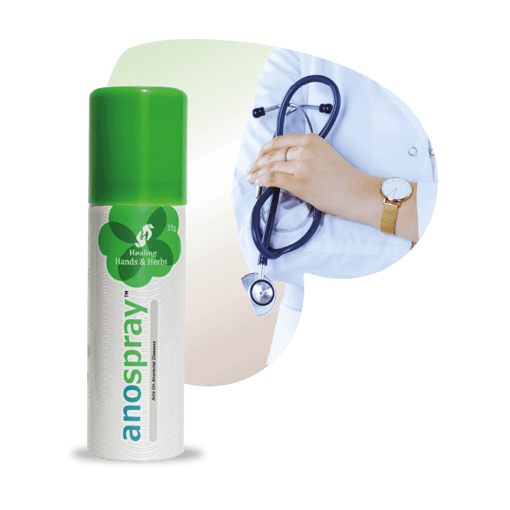AnoSpray is Recommended By Doctors for Piles and Fissure Treatment