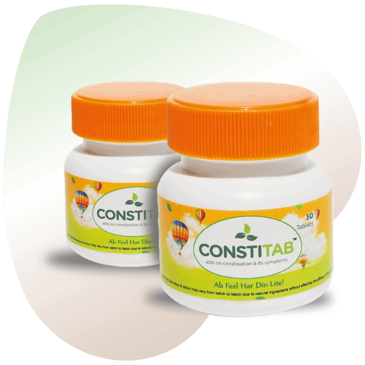 ConstiTab tablet dose for the treatment of Constipation and relief in Piles and Fissure
