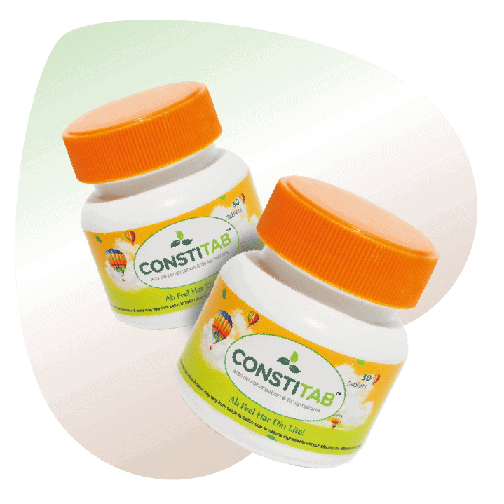 ConstiTab laxative tablet provides fast relief in Constipation and helps in the treatment of Piles and Fissure