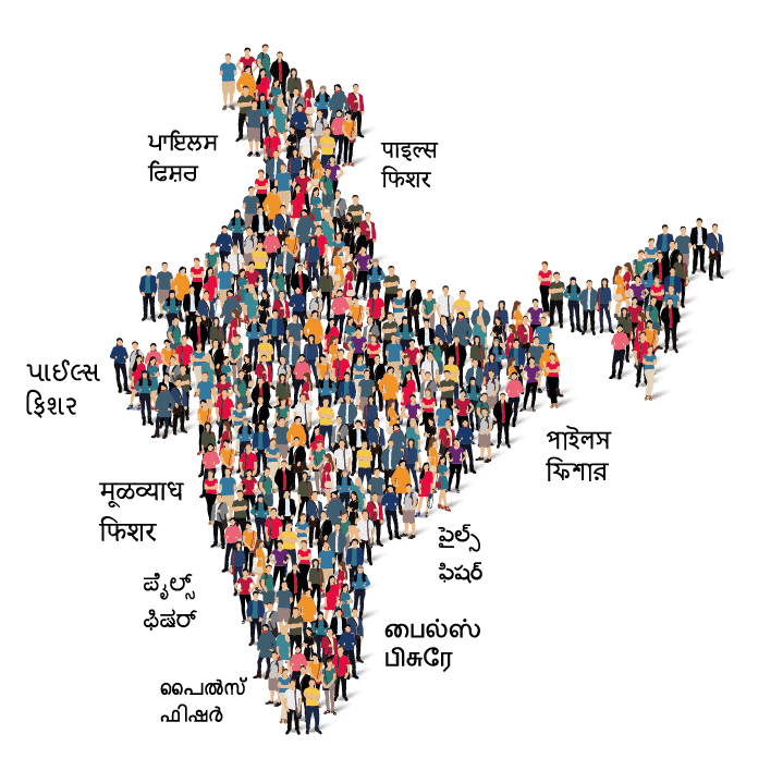 PiloSpray and PiloKit Information in Multiple Languages of India with Map Click Know More to Select Your Language - Desktop